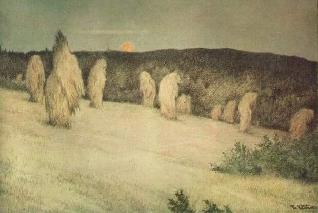 История Киттельсена самого загадочного и мрачного художника Норвегии