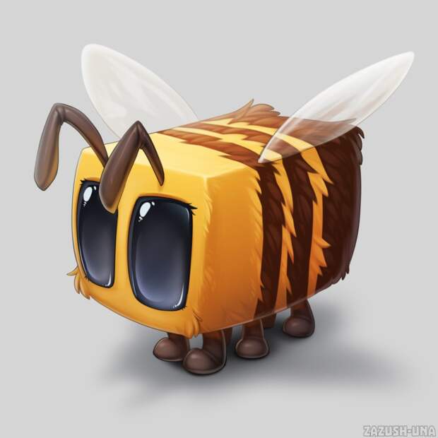 Пчелы в Майнкрафте