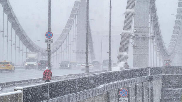 Москвичей предупредили о снежном армагеддоне