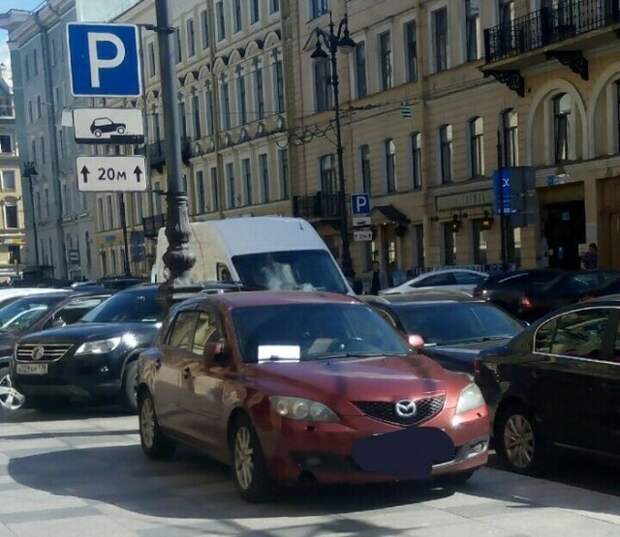 Месть по - петербужски Санкт - Петербург, вежливая, месть, неправильная парковка