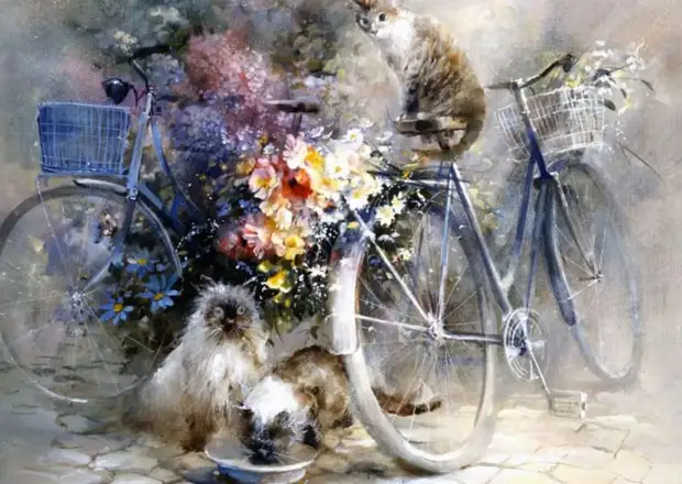 Художник Willem Haenraets. Когда несбывшееся зовёт нас…