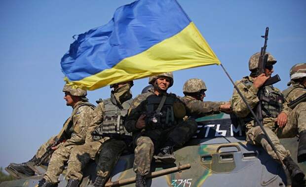 Солдаты ВСУ на востоке Украины