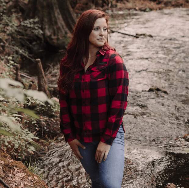 GS Women's Plaid Flannel