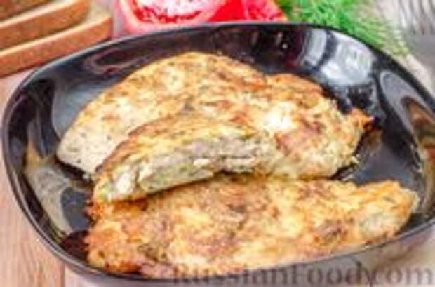 Фото к рецепту: Куриные отбивные в картофельном кляре