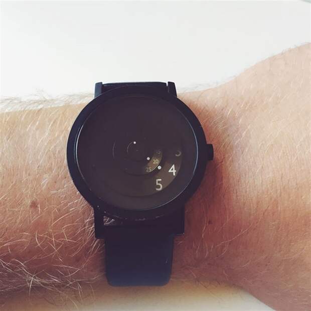 Наручные часы minimalism, гениально, дизайн, концепты, минимализм, упаковка