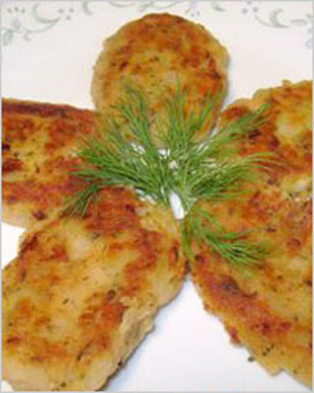 Котлеты из картофеля и фасоли
