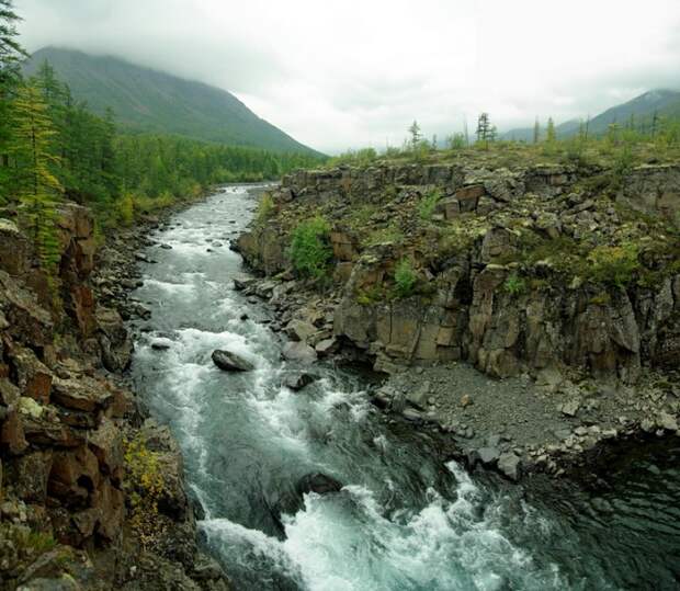 Плато Путорана, горы Путорана, Россия.