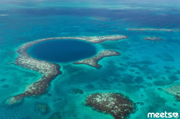 The Blue Hole, Belize The Blue Hole