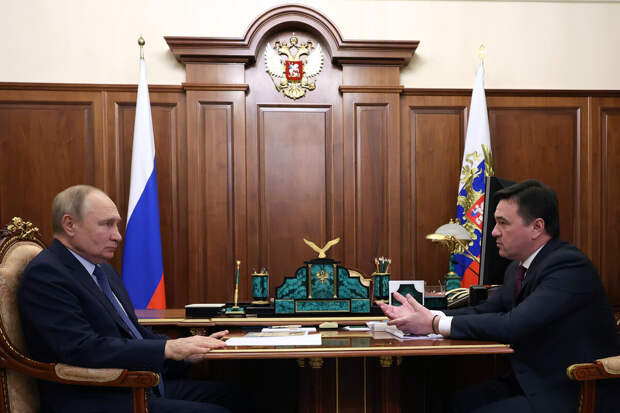 Путин 17 июня заслушает доклад губернатора Московской области Воробьева