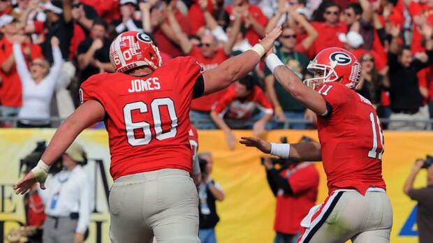 Aaron Murray Nick Fairley Hit Ben Jones Dreadlock