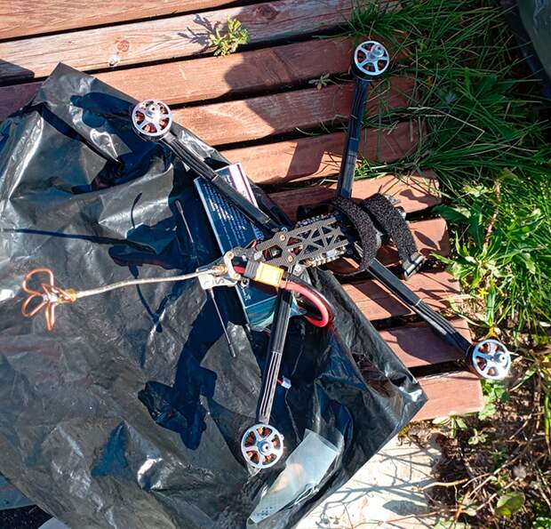 Дроны-камикадзе — расходный материал. Фото автора Дроны-камикадзе — расходный материал. Фото автора