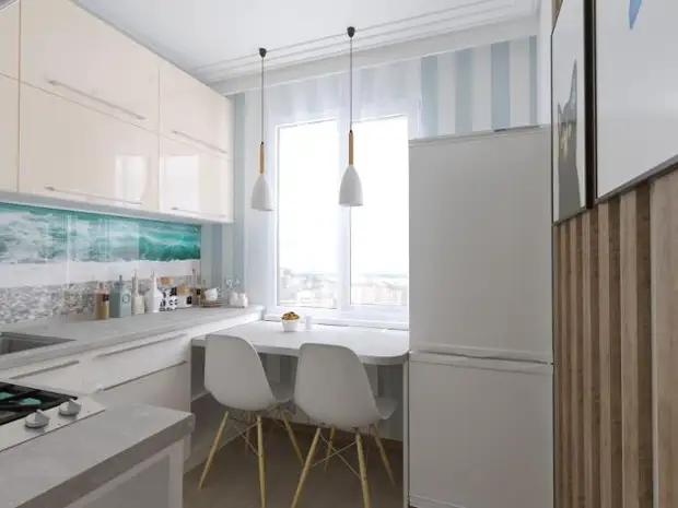 Как спланировать кухню в "хрущевке" без сноса стены, чтобы она стала комфортной. 3 полезных совета от дизайнера