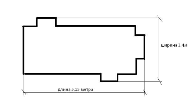 Как посчитать площадь линолеума для комнаты в квадратных метрах