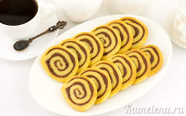 Печенье с корицей “Спиральки”
