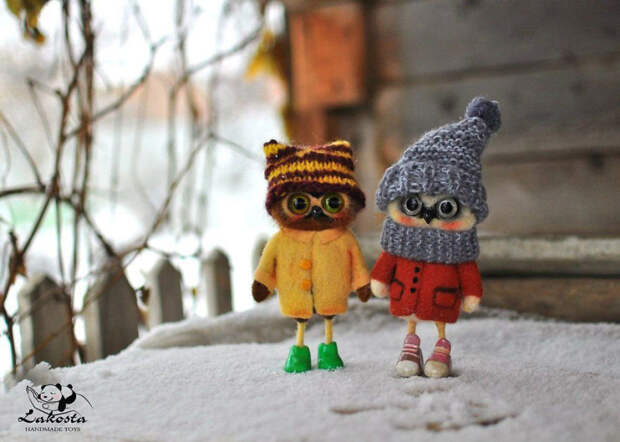 ФОТО: 18 супер-милых шерстяных игрушек авторства российской художницы