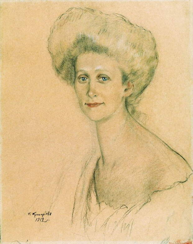 Портрет Т.Ф. Давыдовой. 1912 (553x700, 105Kb)
