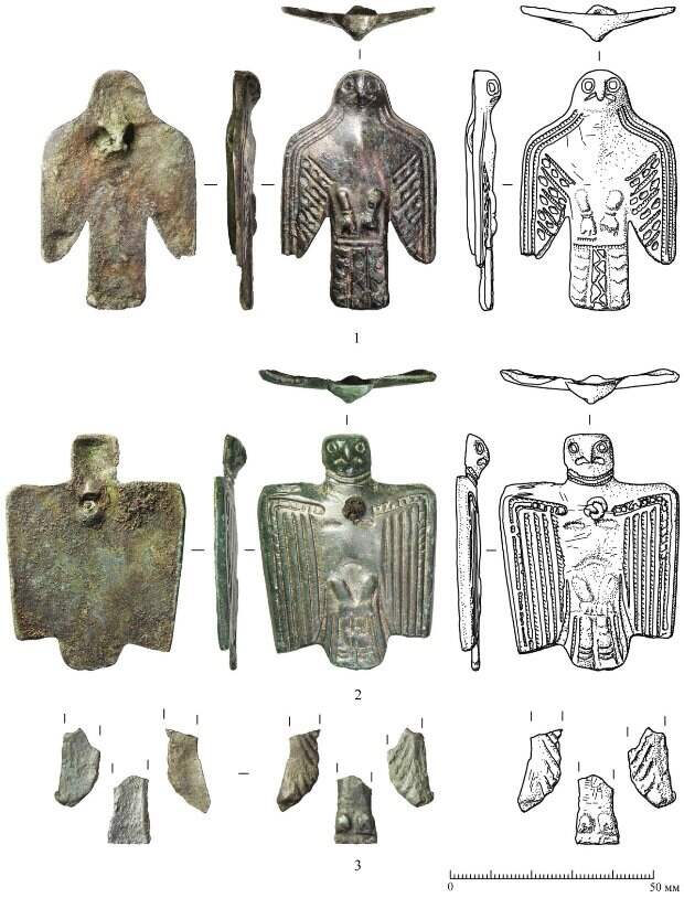 Археологи впервые нашли в Нижнем Приангарье бронзовых птиц раннего железного века. Распостранение кулайской культуры