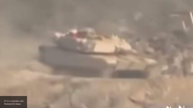 Видео уничтожения хуситами американского танка Abrams появилось в Сети