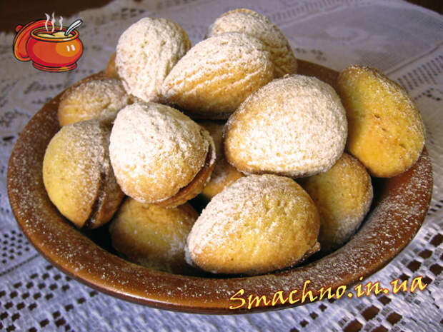 Печенье "Орешки" Орешки. Фото.