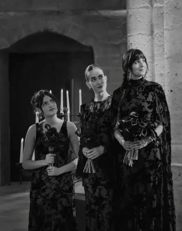 Дакота Джонсон и подружки невесты