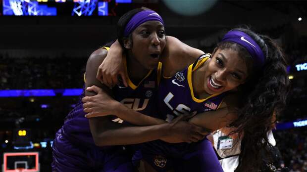 LSU Women's Basketball Angel Reese Fla'jae Johnson Beef