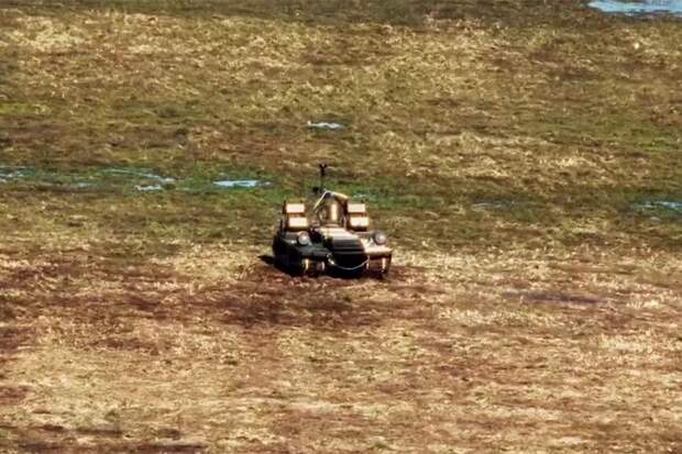 Появилось первое видео испытаний НРТК "Курьер" с модулем "Адис"