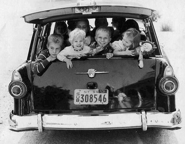 9. 60-е годы, автомобили, легковой автомобиль, старые машины, старые фото, сша, универсал, фургон
