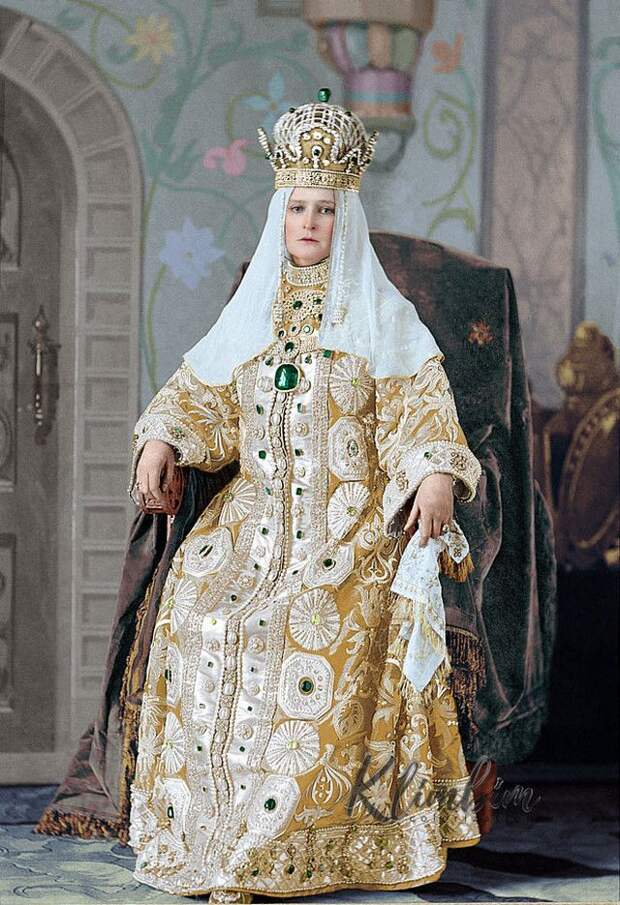 императрица, бал, наряд