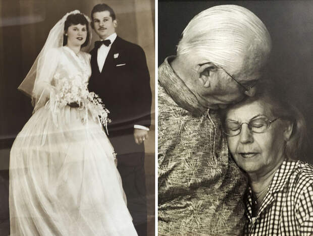 Эта пара скончалась, держась за руки, после 69 лет брака.