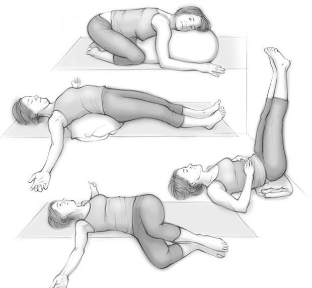 10 полезных упражнений для суставов лежа в постели!