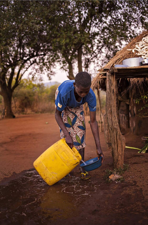Получение доступа к чистой воде стало поворотным событием в жизни этой деревни.