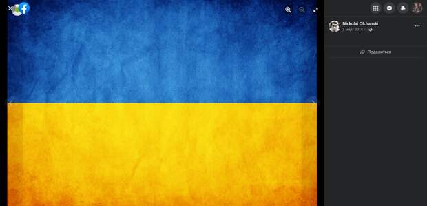 Николай Ольшанский вывешивает флаги Украины. Фото © Facebook (признан экстремистской организацией и запрещён на территории Российской Федерации) / Николай Ольшанский
