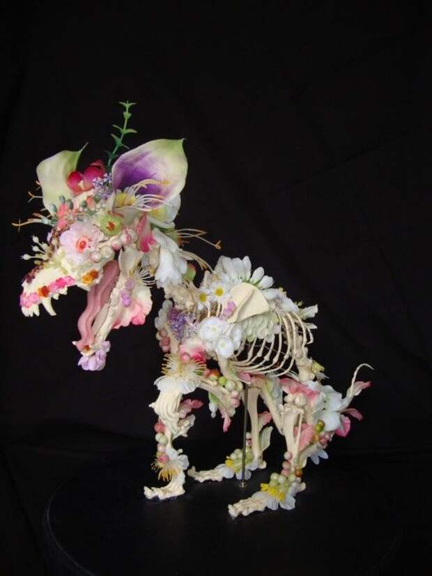 Скелеты из цветов (7 фотографий), photo:6