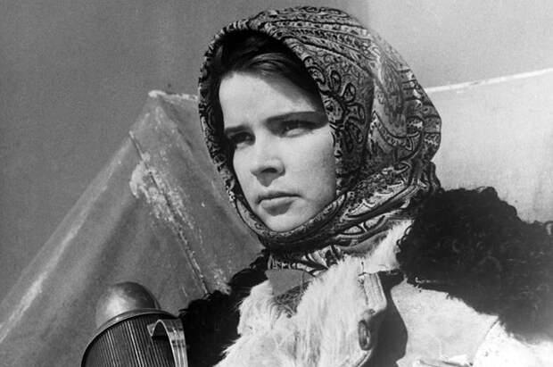 Тамара Семина в роли Арины в фильме «Порожний рейс», 1962 год. 