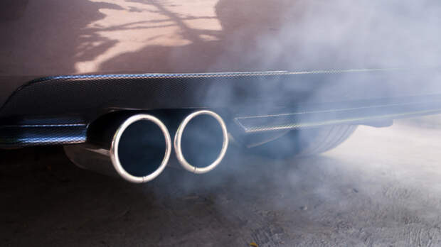 Car exhaust pipe