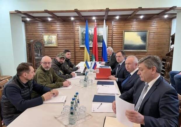 Завершились в Беларуси переговоры РФ и Украины