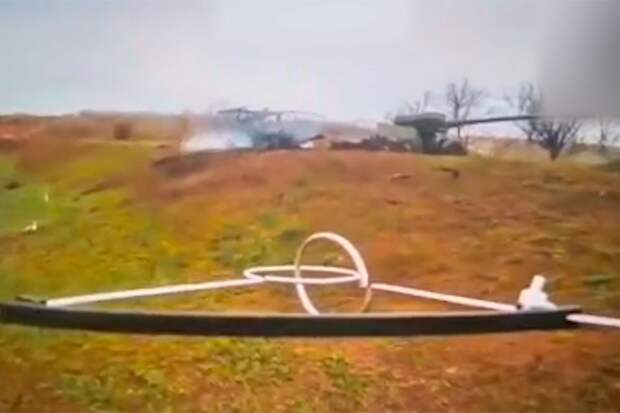 Бойцы группировки "Центр" сожгли КрАЗ с "мангалом" и гаубицу "Богдана-БГ"