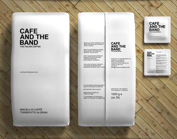 Ещё одна упаковка кофе minimalism, гениально, дизайн, концепты, минимализм, упаковка
