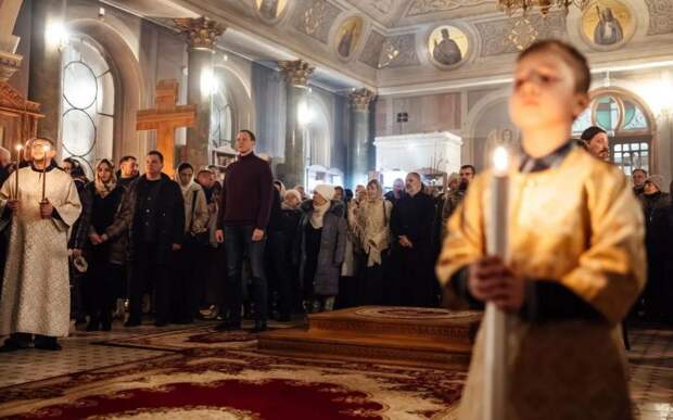 Павел Малков поучаствовал в рождественском богослужении в Рязанской области