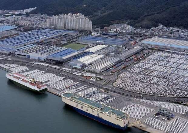 5. Завод «Hyundai Motor» в Ульсане (Южная Корея) Haval, bmw, general motors, автозавод, автомобиль, китай