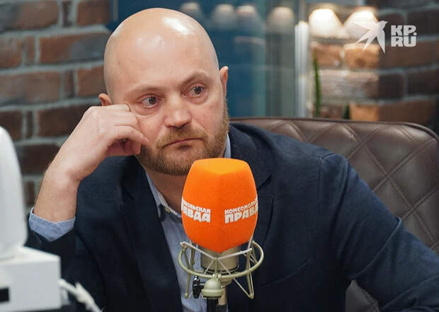 Военкор "Комсомольской правды" Александр Коц.