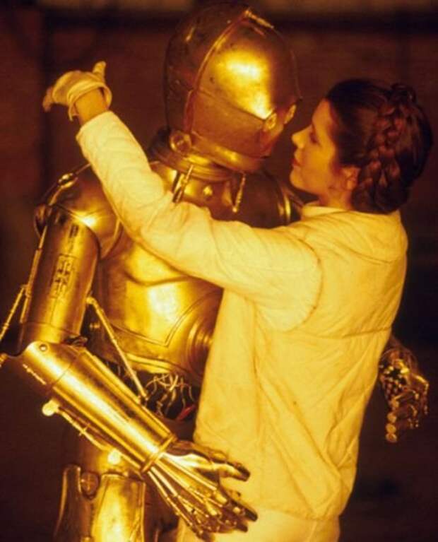 Фотографии со съёмок Star Wars (38 шт)