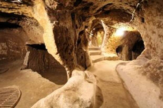 Подземные города древних цивилизаций 