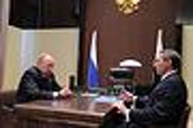 Рабочая встреча с главой администрации Липецкой области Олегом Королёвым