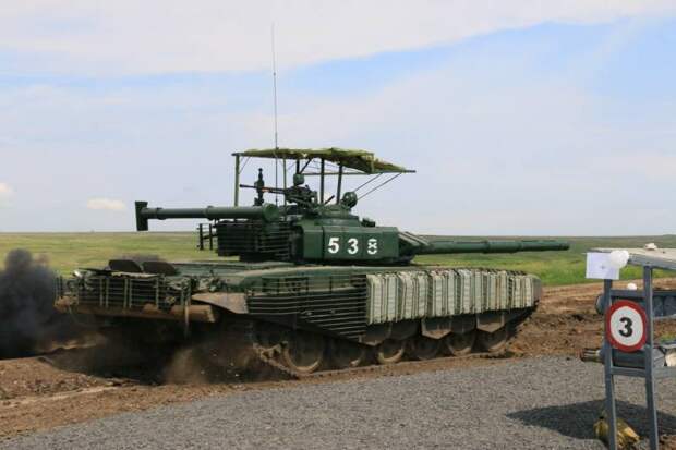 «Козырек» для танка. Новое средство защиты Т-72Б3