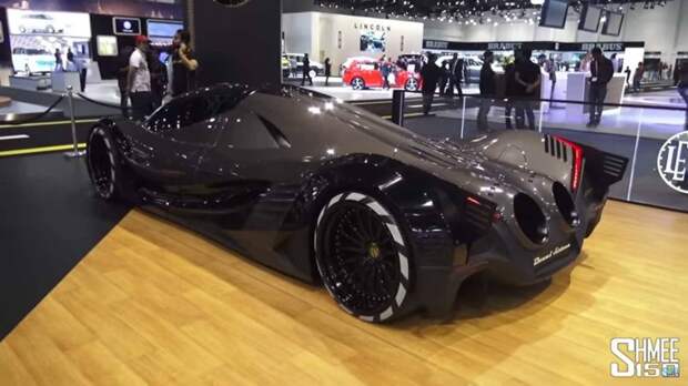 Арабский гиперкар и шестиколесный внедорожник Devel, Devel Sixteen, авто, автомобили, внедорожник, гиперкар, спорткар, суперкар