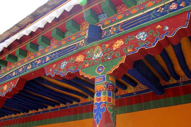 Типичный тибетский орнамент