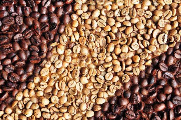 Картина из миллиона кофейных зёрен (9 фото)