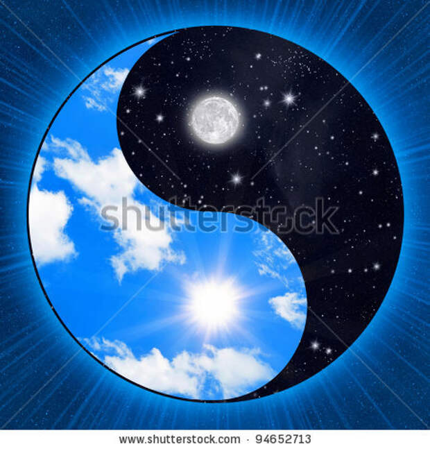 stock-photo-yin-yang-symbol-with-clouds-and-stars-94652713 (450x470, 65Kb)