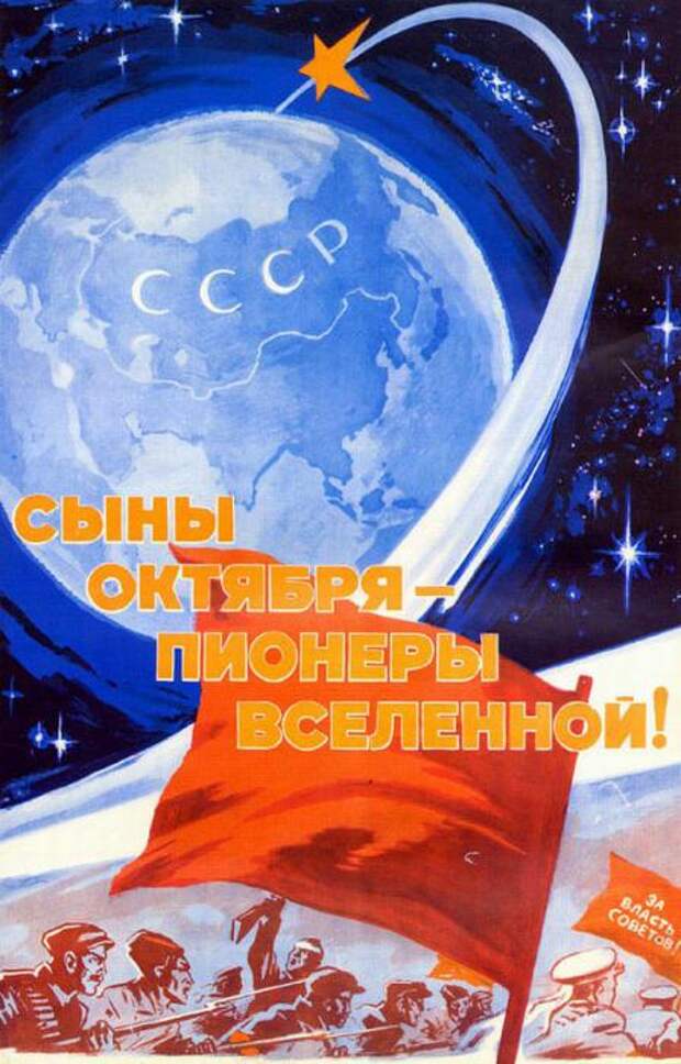 Советские космические плакаты